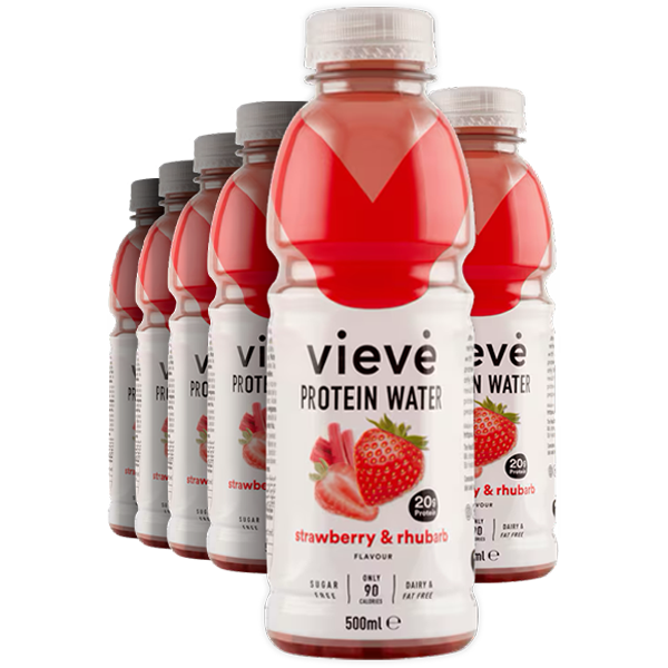 6st Vieve Strawberry Rhubarb Protein Water 500ml