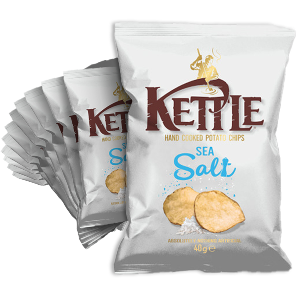 18st Kettle Sea Salt Chips 40g