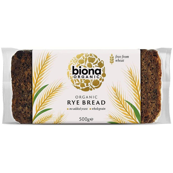 Biona Organic Rye Bread 500g