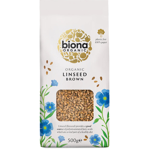 Biona Organic Bruin Lijnzaad 500g