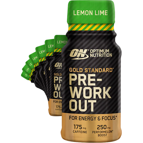 12st Optimum Nutrition Pre-Workout Lemon Lime 60ml