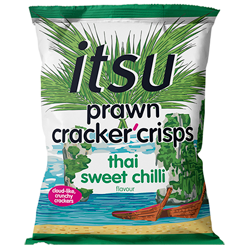Itsu Thai Sweet Chili Prawn Cracker Crisps 60g