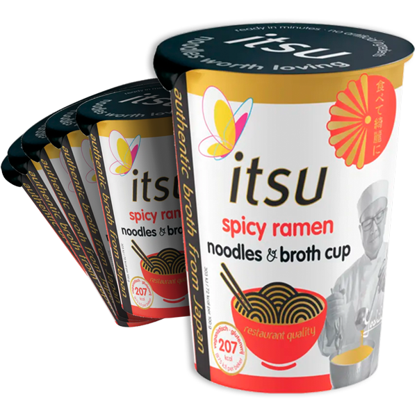 6st Itsu Spicy Ramen Noodle Cup 64g
