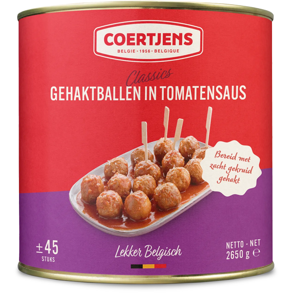 Coertjens Gehaktballen in Tomatensaus 2.65kg