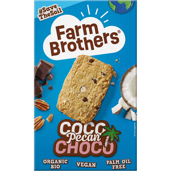 Farm Brothers Pecan Coco Choco Koekjes 135g