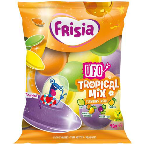 Frisia UFO Tropical Mix Smaak 40g