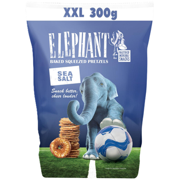 Elephant Pretzels Zeezout 300g