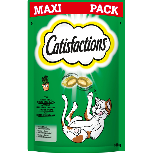 Catisfactions Kattensnoepjes Kattenkruid 180g