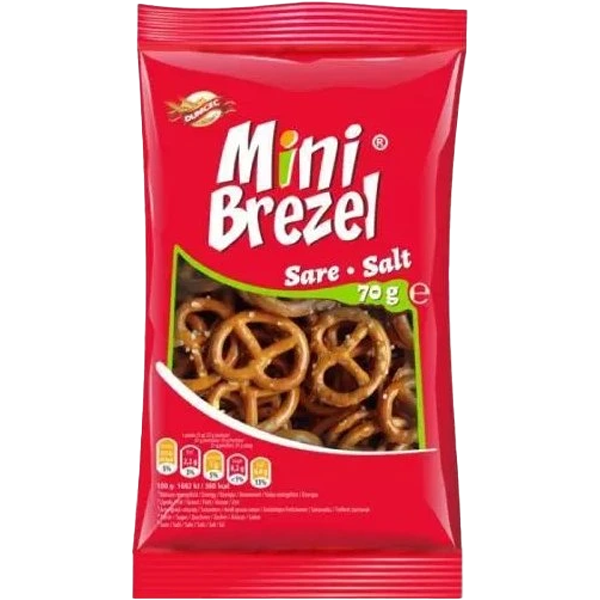 Dunicec Mini Brezel Salt 70g