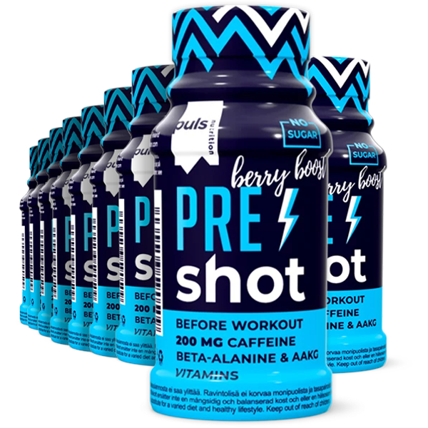 12st Puls Pre-Workout Shot Berry Boost 60ml
