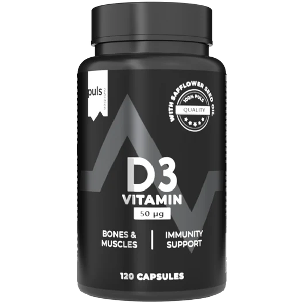 Puls Vitamine D3 120 capsules