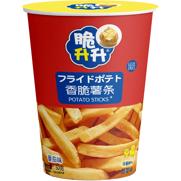 CrisUp Aardappelsticks Tomaat 50g