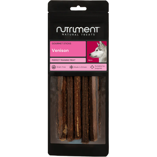 Nutriment Gourmet Sticks Venison 4st