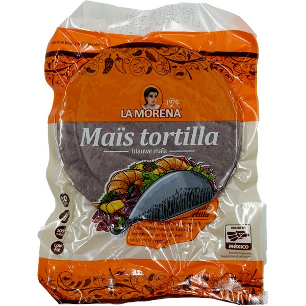 La Morena Blue Corn Tortilla 250g