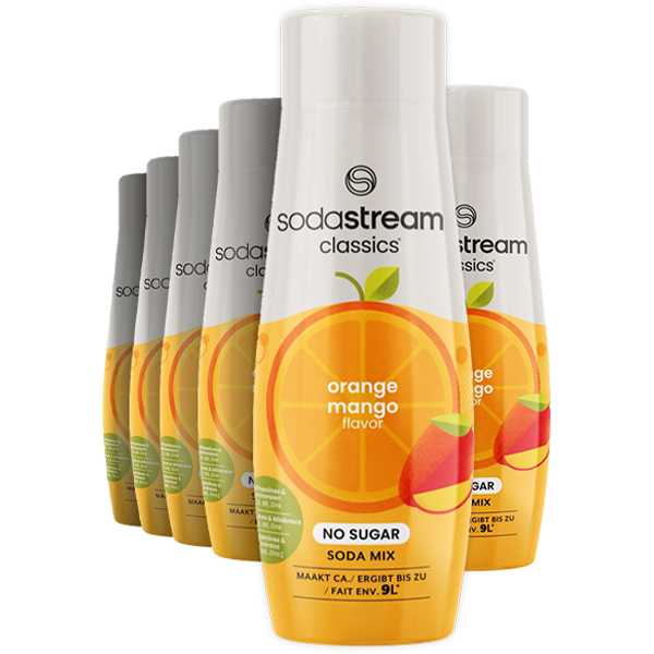6st SodaStream Orange Mango 440ml