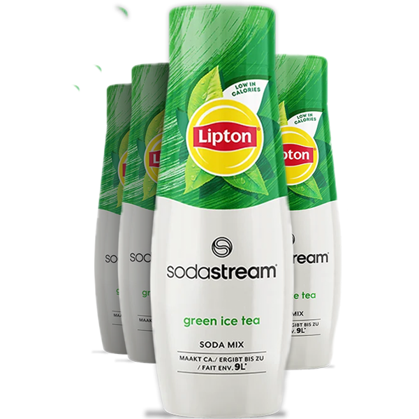 4st SodaStream Lipton Green Ice Tea Sodamix 440ml
