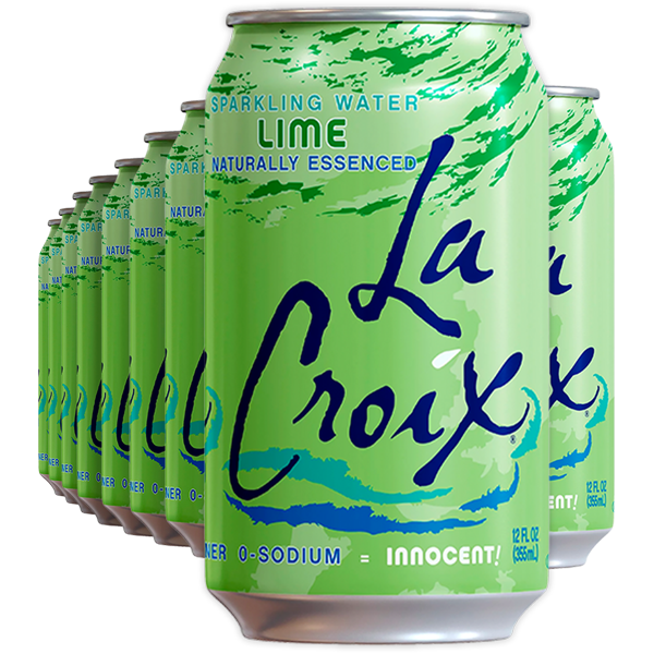 12st La Croix Limoen bruisend water 330ml