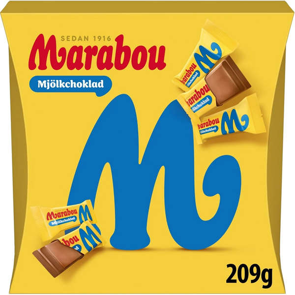Marabou Melkchocolade Chocolade 209g