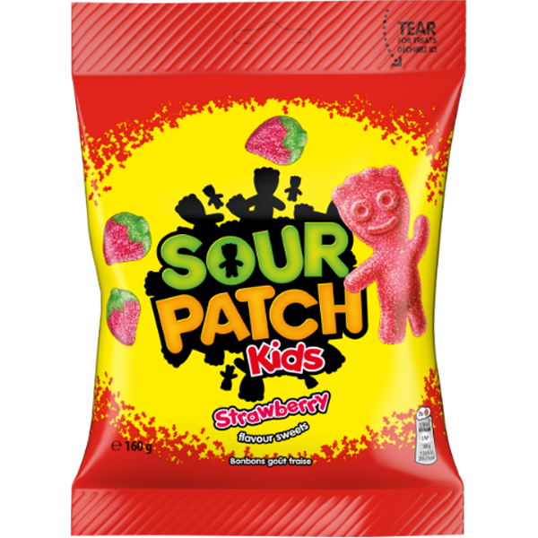 Sour Patch Kids Aardbei 160g