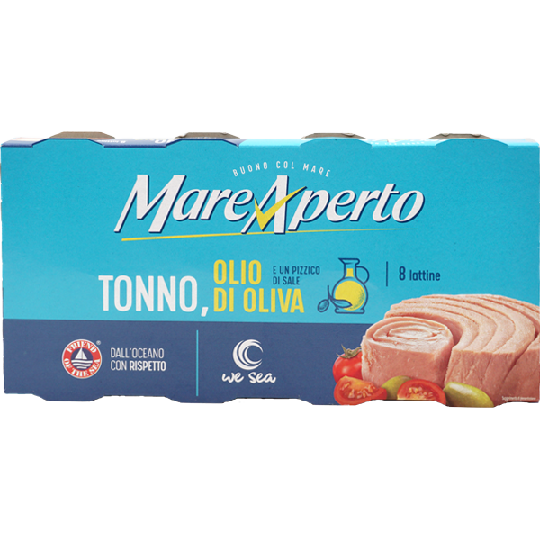 Mare Aperto Tonno Olio di Oliva 8x70g