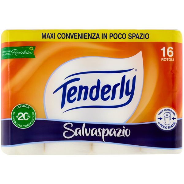 Tenderly Salvaspazio toiletpapier 16 rollen