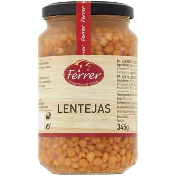 Ferrer Gekookte Linzen 345g