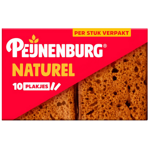 Peijnenburg Ontbijtkoek naturel 10-pack