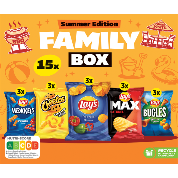Lay's Family Box 370.5g