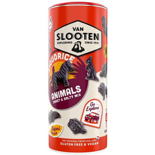 Van Slooten Animals Zoete & Zoute Drop 360g