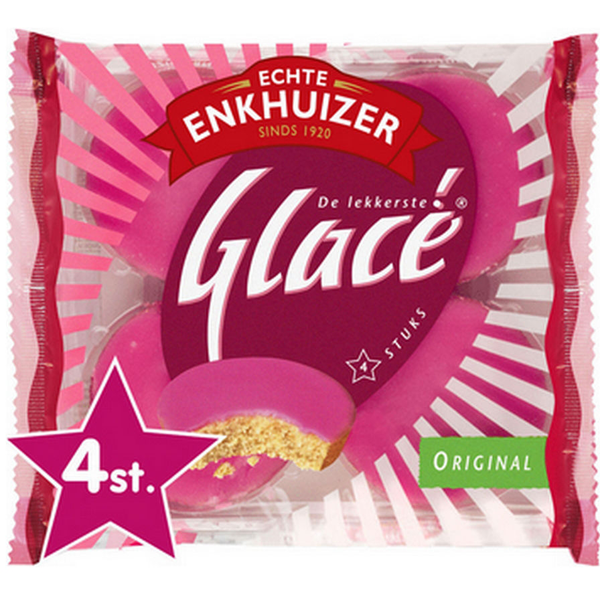 Echte Enkhuizer Glacé Original 4x55 g