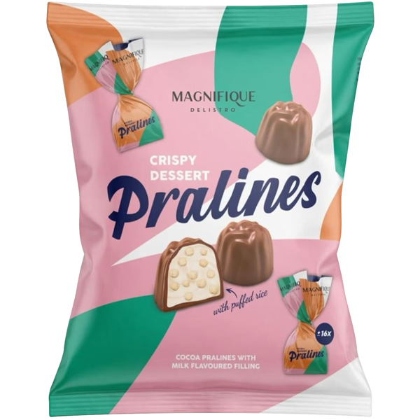 Magnifique Delistro Crispy Dessert Pralines 200g