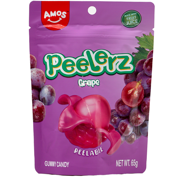 Amos Peelerz Druif 65g