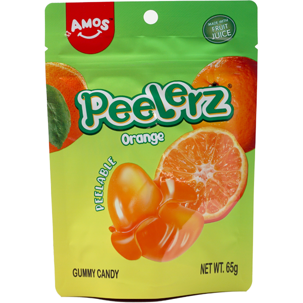 Amos Peelerz Sinaasappel 65g