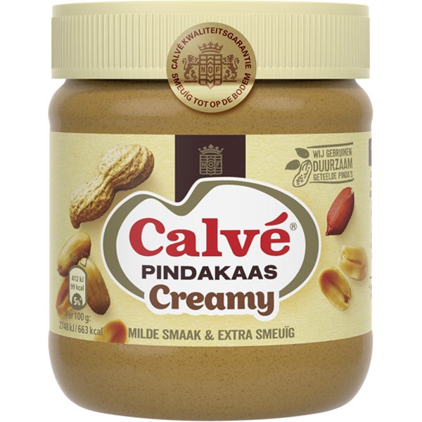 Calvé Creamy pindakaas 350g