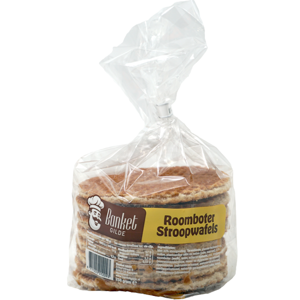 Banket Gilde Roomboter Stroopwafels 250g