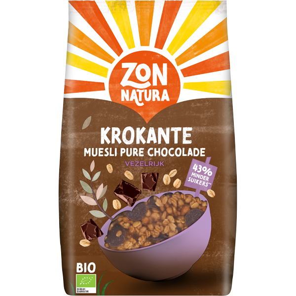 Zonnatura Crunchy Muesli Chocolate 375g