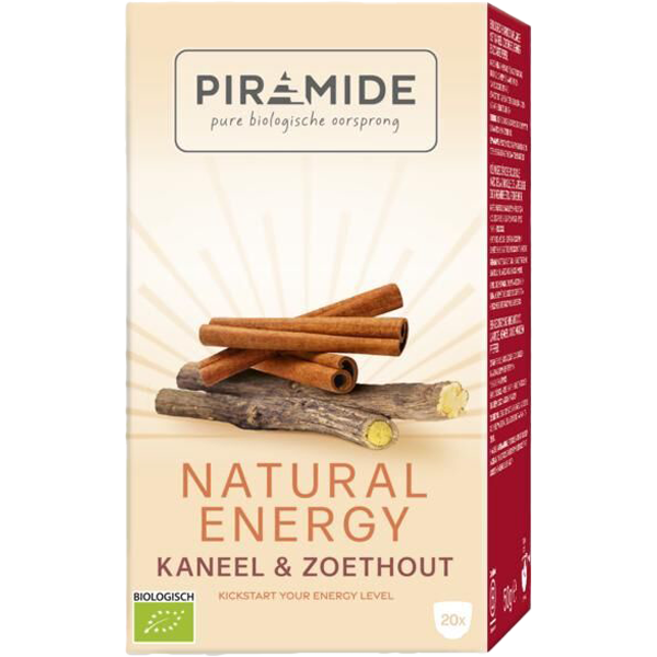 Piramide Natural Energy kaneel & zoethout 50g