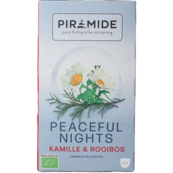 Piramide Peaceful Nights kamille & rooibos 40g
