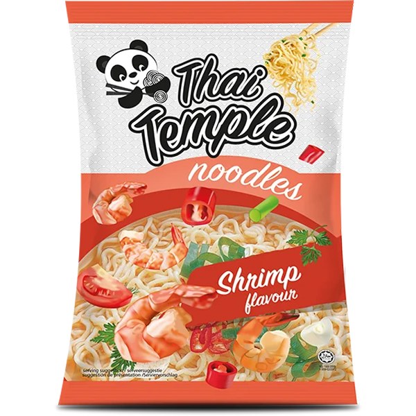 Thai Temple Panda Noodles Shrimp Flavour 65g
