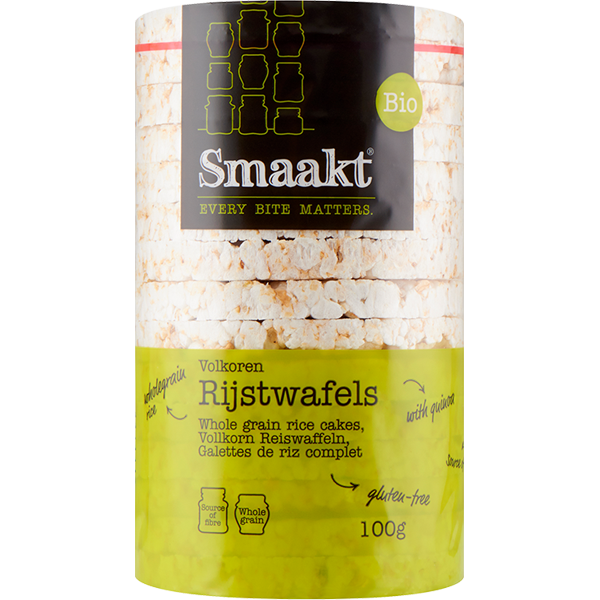 Smaakt Rijstwafels volkoren 100g