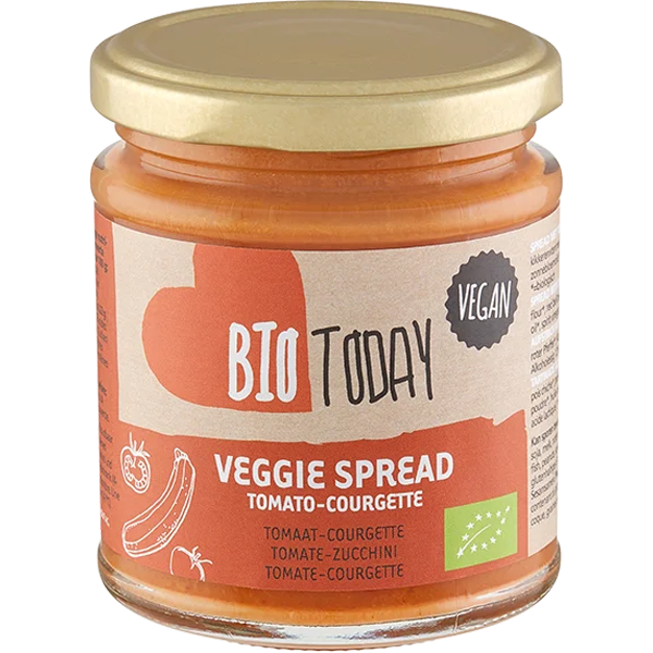 BioToday Veggie Spread Tomato-Courgette 160g