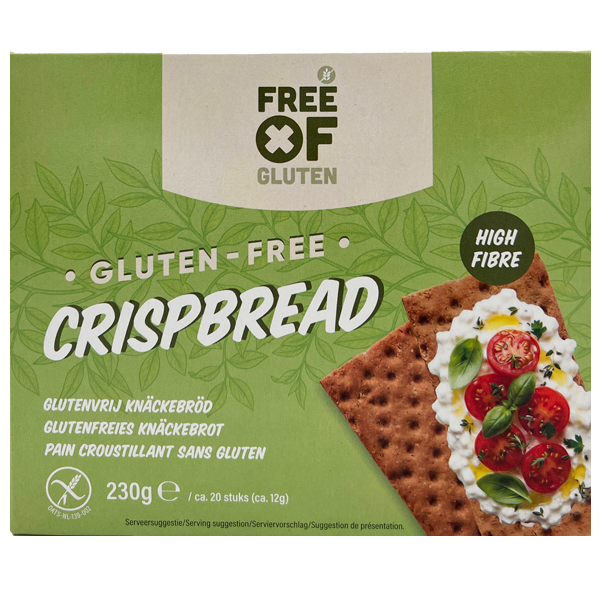 Free of Gluten Knäckebröd 230g
