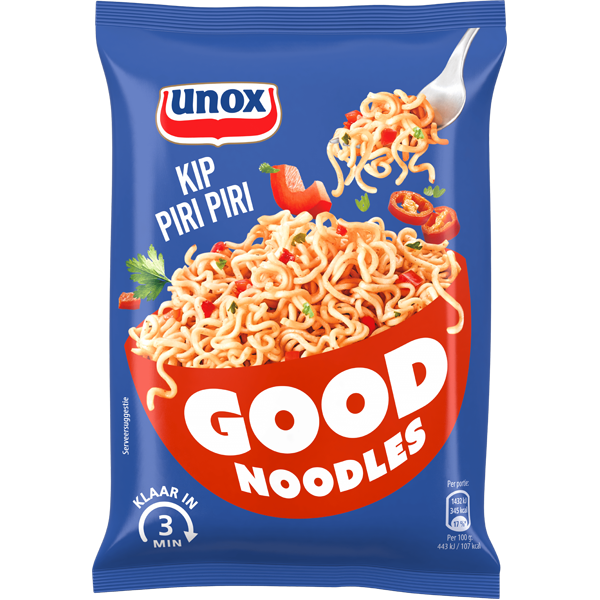 Unox Good Noodles Kip Piri Piri 73g