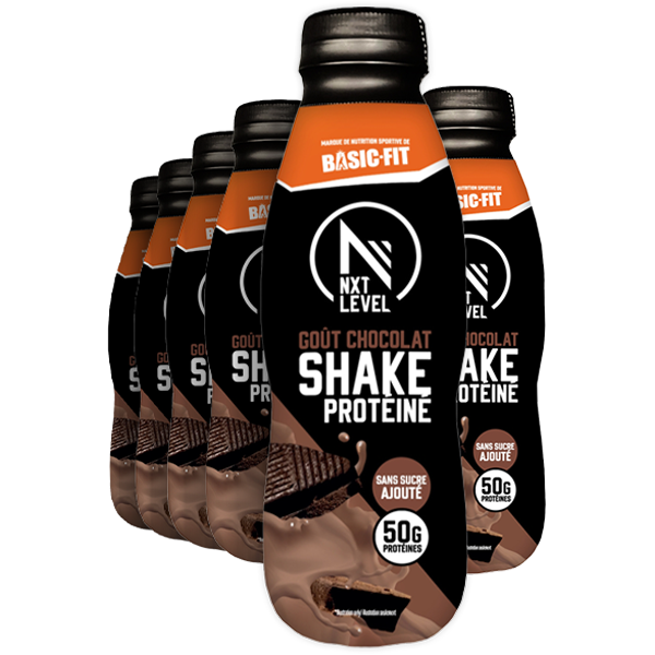 6st Nxt Level Protein Shake Chocolade 500ml