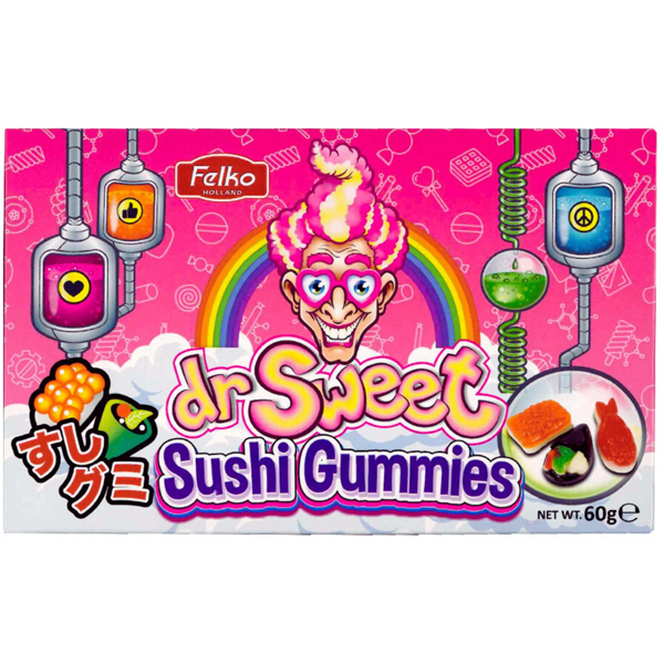 Dr. Sweet Sushi Gummies 60g
