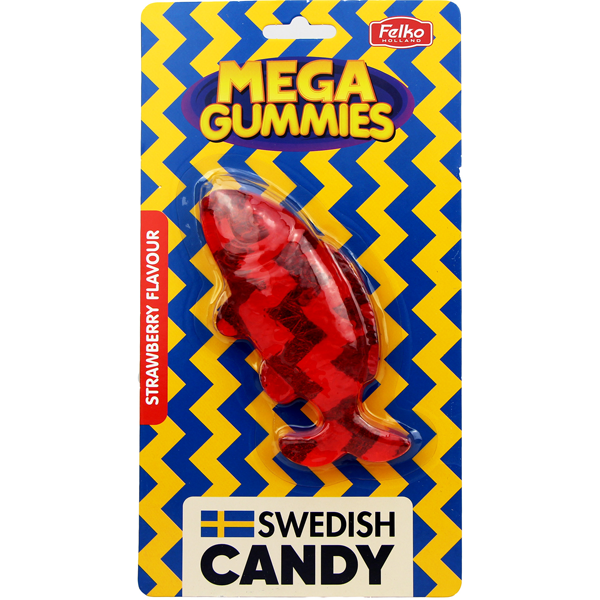 Felko Mega Gummies Swedish Fish 120g