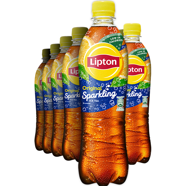 6st Lipton Sparkling ice tea 500ml
