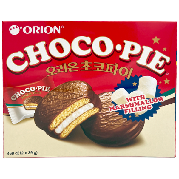 Orion Choco Pie met Marshmallow Vulling Koekjes 468g