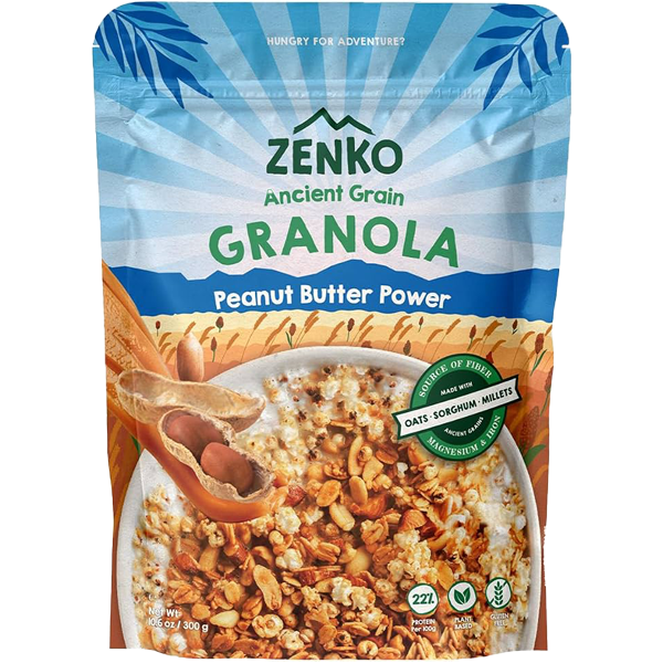 Zenko Ancient Grain Granola Peanut Butter Power 300g